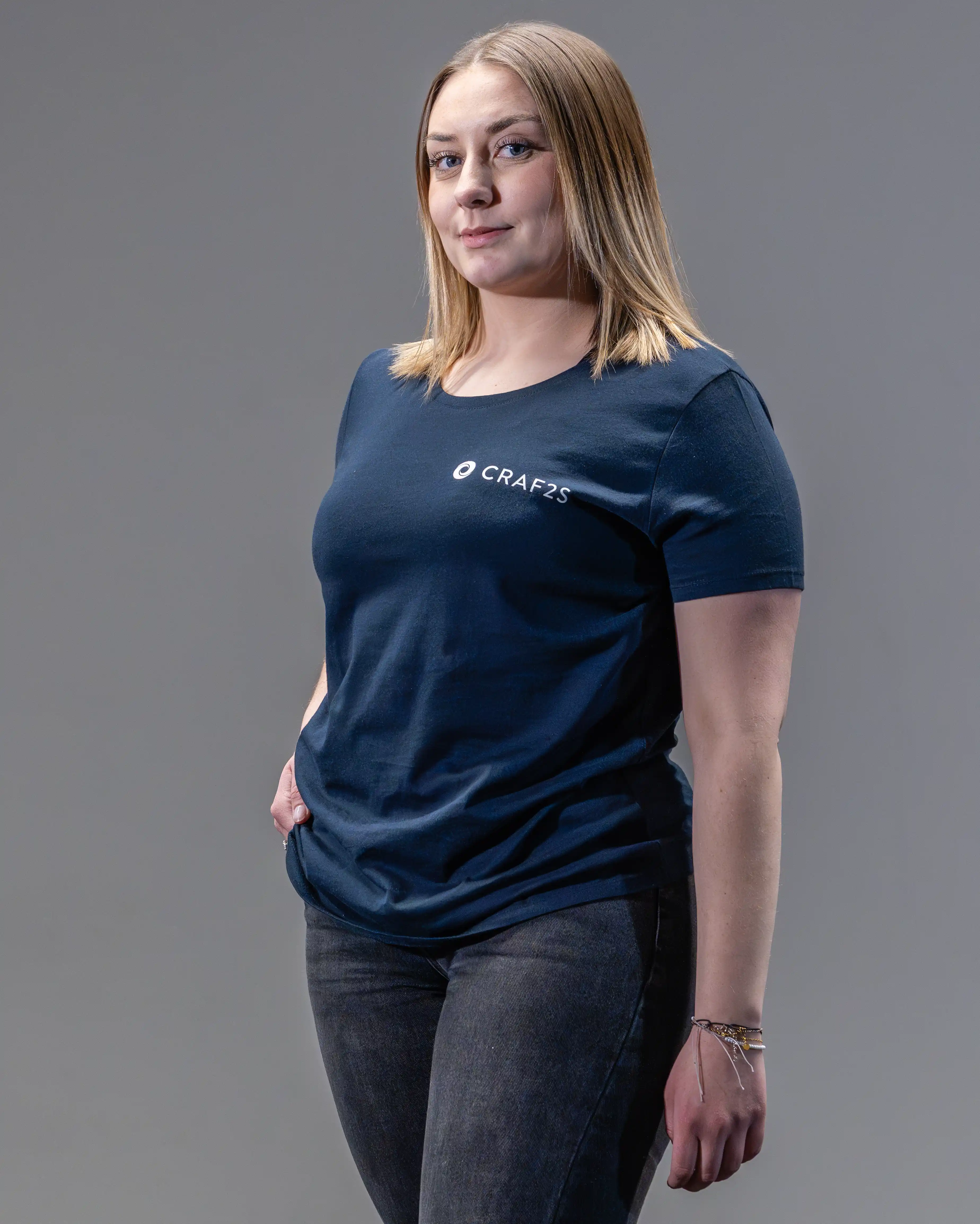 T-SHIRT Broderie Marine