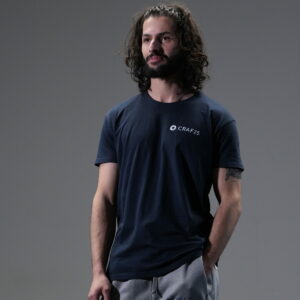 T-SHIRT Broderie Marine